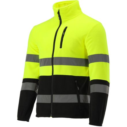 YATO YT-79390 Jól láthatsági magas nyakú polár pulóver ORIOLUS S. L