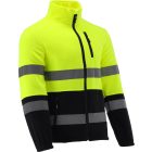 YATO YT-79391 Jól láthatsági magas nyakú polár pulóver ORIOLUS S. XL