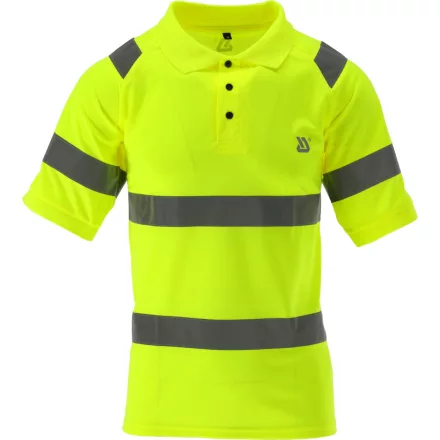 YATO YT-79410 Jól láthatsági rövid ujjú galléros gombos póló ORIOLUS S. S