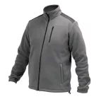 YATO YT-79521 Munkavédelmi polár pulóver szürke M-es méret 3 zsebes Max Hevy