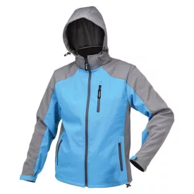   YATO YT-79562 Munkavédelmi softshell kabát kapucnival kék-szürke L-es méret