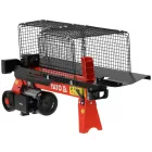 YATO YT-79950 Elektromos rönkhasító védőráccsal 5T max 520 mm rönkhossz