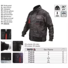 YATO YT-80143 Munkavédelmi kabát L/XL-es méret BASALT