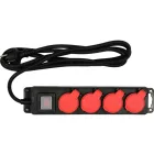 YATO YT-81241 Elektromos hosszabbító 4-es elosztó 3 m 3 x 1,5 mm2