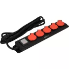 YATO YT-81242 Elektromos hosszabbító 5-ös elosztó 3 m 3 x 1,5 mm2