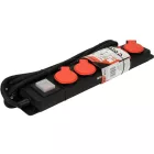 YATO YT-81242 Elektromos hosszabbító 5-ös elosztó 3 m 3 x 1,5 mm2