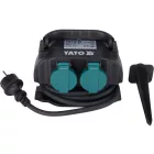 YATO YT-81270 Kültéri csatlakozóelosztó aljzat IP44 4 x 230V