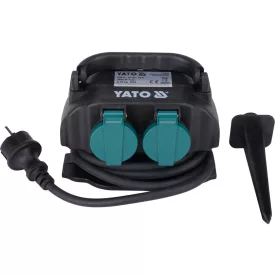   YATO YT-81270 Kültéri csatlakozóelosztó aljzat IP44 4 x 230V