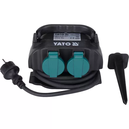 YATO YT-81270 Kültéri csatlakozóelosztó aljzat IP44 4 x 230V