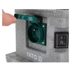 YATO YT-81272 Kültéri csatlakozóelosztó aljzat CUBE IP44 4 x 230V