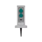 YATO YT-81273 Kültéri csatlakozóeosztó altzat TOWER GREAY  IP44 4 x 230V