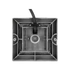 YATO YT-81273 Kültéri csatlakozóeosztó altzat TOWER GREAY  IP44 4 x 230V