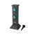 YATO YT-81274 Kültéri csatlakozóelosztó aljzat TOWER BLACK IP44 4 x 230V