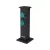 YATO YT-81275 Kültéri csatlakozóelosztó aljzat METAL TOWER BLACK IP44 4 x 230V