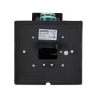 YATO YT-81275 Kültéri csatlakozóelosztó aljzat METAL TOWER BLACK IP44 4 x 230V