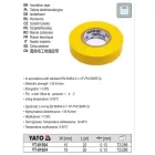 YATO YT-81594 Szigetelőszalag 15 x 0,13 mm x 20 m Sárga