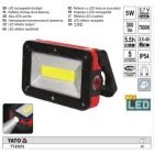 YATO YT-81819 Akkus LED reflektor 300 lm
