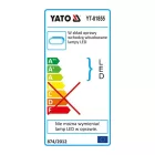 YATO YT-81855 Napelemes fali LED lámpa 3,7 V