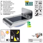 YATO YT-81855 Napelemes fali LED lámpa 3,7 V