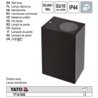 YATO YT-81903 Kültéri fali lámpa 68 x 150 x 92 mm 2 x 35 W Alumínium