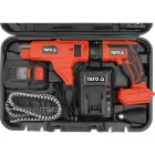 YATO YT-82075 18V gipszkartonbehajtó tárazható 1 x 4 Ah akkuval és töltővel kofferben