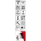 YATO YT-82131 Elektromos fúrókalapács SDS-Max 20 J 1300 W