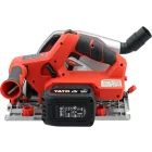 YATO YT-821701 Akkumulátoros merülőfűrész 18V 4Ah 140mm szénkefe nélküli motor + vezetősín (1db 4Ah akku +töltő)