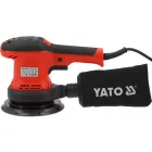YATO YT-82208 Elektromos excentercsiszoló 150mm 400W 5 mm-es excenteres tartománnyal