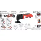 YATO YT-82220 Elektromos multifunkciós vágó csiszoló 300 W