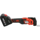 YATO YT-82226 Akkumulátoros multifunkciós gép szénkefe nélküli motorral (töltő + 1 x 4 Ah akkuval)