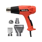 YATO YT-82294 Elektromos hőlégfúvó tartozékokkal 450 - 600 °C 2000 W