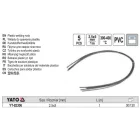 YATO YT-82306 Műanyag hegesztőpálca 2,5 x 5 mm x 1 m PVC (5 db/cs)