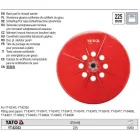 YATO YT-82353 Tépőzáras kerek csiszolótalp falcsiszolóhoz 225 mm