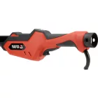 YATO YT-82356 Gipszkartoncsiszoló zsiráf 225mm szénkefe nélküli motor 400W fordulatszám szabályzós 4000-8500 fordulat/perc LED munkaterületvilágítás