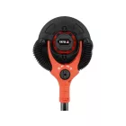 YATO YT-82356 Gipszkartoncsiszoló zsiráf 225mm szénkefe nélküli motor 400W fordulatszám szabályzós 4000-8500 fordulat/perc LED munkaterületvilágítás