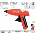 YATO YT-82402 Ragasztópisztoly 11 mm/20W