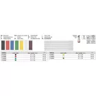 YATO YT-82437 Ragasztó patron citromsárga 11 x 200 mm (5 db/cs)
