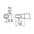 YATO YT-82493 Forrasztópákahegy T12 D32 típus