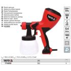 YATO YT-82550 Alsótartályos festékszórópisztoly 1000 ml 400 W