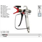 YATO YT-82566 Szórópisztoly YT-82560, YT-82562 festékszóróhoz 1/4" + 3 db szűrő