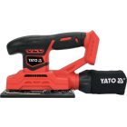 YATO YT-82751 Akkus rezgőcsiszoló 90 x 187 mm 18 V Li-Ion (akku + töltő nélkül)