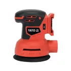 YATO YT-82753 Akkus excenter csiszoló 125 mm 18 V Li-Ion (akku + töltő nélkül)