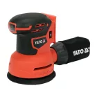 YATO YT-82753 Akkus excenter csiszoló 125 mm 18 V Li-Ion (akku + töltő nélkül)