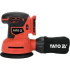 YATO YT-82753 Akkus excenter csiszoló 125 mm 18 V Li-Ion (akku + töltő nélkül)