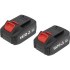 YATO YT-827722 Akkus fúrókalapács SDS+ BL motor 18V (töltő + 2x4Ah akku)