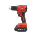 YATO YT-8277905 Akkus fúró-csavarozó 45 Nm szénkefe nélküli 18 V (2 x 2,0 Ah akku + töltő)