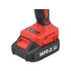 YATO YT-8277905 Akkus fúró-csavarozó 45 Nm szénkefe nélküli 18 V (2 x 2,0 Ah akku + töltő)