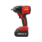YATO YT-8277935 Akkus ütvecsavarozó 1/2" 800 Nm szénkefe nélkül 18 V (2 x 4,0 Ah akku + töltő)