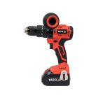 YATO YT-82790 Akkus ütvefúró-csavarozó 18 V szénkefe nélküli motor (1 x 3,0 Ah akksi + töltő)