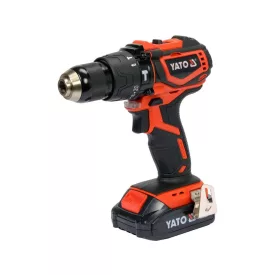   YATO YT-82796 Akkus ütvefúró-csavarozó 42 Nm szénkefe nélküli 18 V Li-Ion (1 x 2,0 Ah akku + töltő)